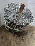 Flat Wire Mesh Galvanized Conveyor Belt 11" W x 50 Ft Long