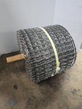Flat Wire Mesh Galvanized Conveyor Belt 11" W x 50 Ft Long