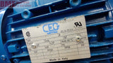 CEG MTOML80B4/2B35 1 HP AC GEAR MOTOR, 230/460 VOLTS, 1692 RPM, 80 FRAME