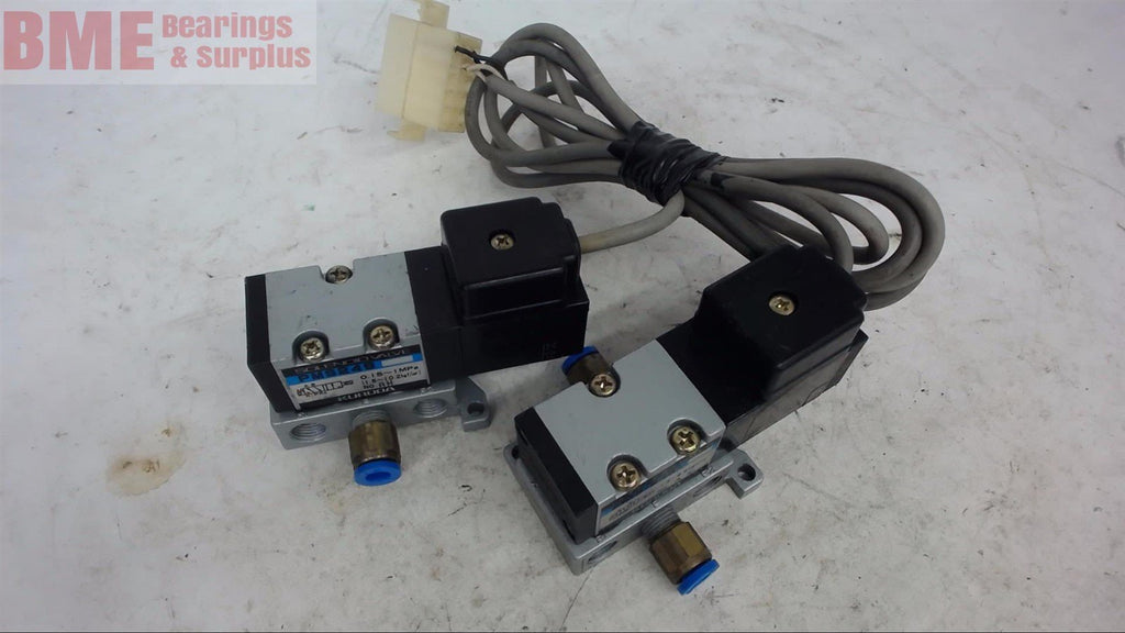LOT OF 2 KUROOA PMS246 SOLENOID VALVES