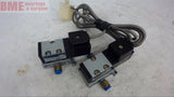 LOT OF 2 KUROOA PMS246 SOLENOID VALVES