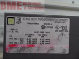 SQUARE D CLASS 9070 TRANSFORMER DISCONNECT TYPE SK500G1