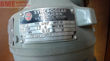 Us Motors Syncrogear Reducer Left Angle Type Gwf, Frame 6, 17.6:1 Ratio, 1.0 Hp