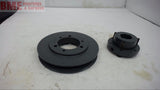 1B54SDS PULLEY WITH BUSHING, 1 GROOVE, 5.4" OD, SDS BUSHING 1-1/5 BORE