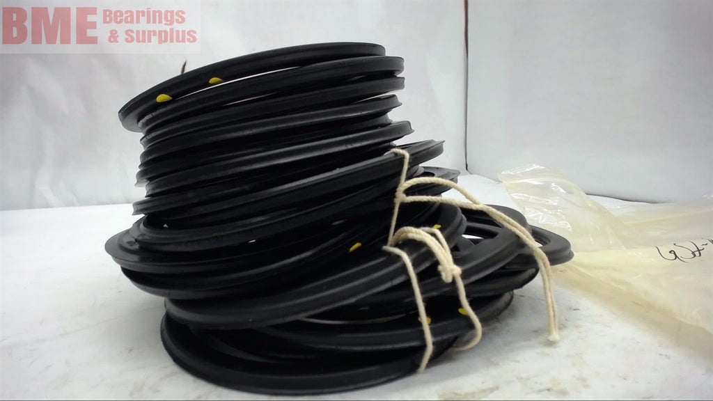 26 PCS---RUBBER GASKETS 5.145" O.D.---4.250" I.D.---.440" W---.262" THICK