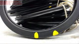 26 PCS---RUBBER GASKETS 5.145" O.D.---4.250" I.D.---.440" W---.262" THICK