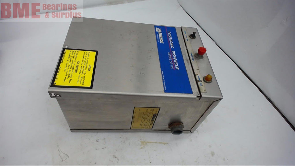 ECOLAB GR-722 120 VOLT, 60 HZ, 2.0 AMPS, 10 PSI