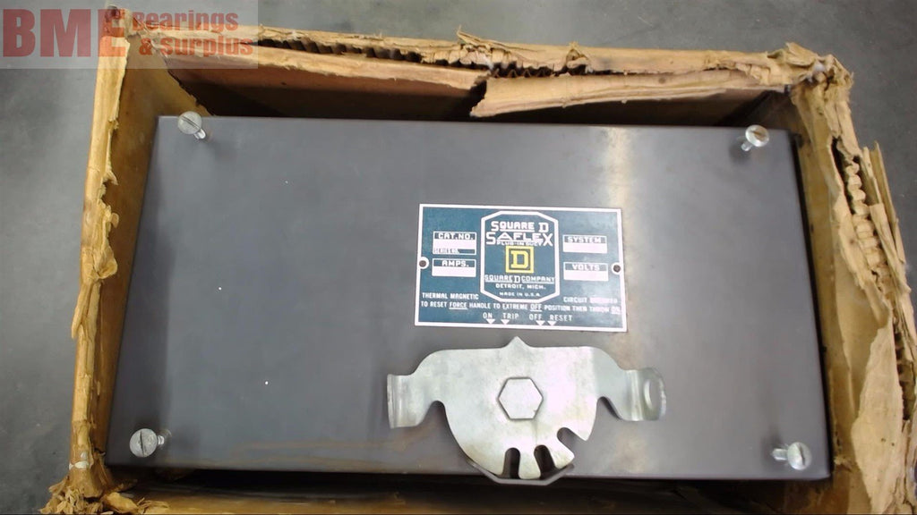 SQUARE D SD-75715 15 AMP 600 VOLTS CIRCUIT BREAKER PUG-IN UNIT FOR BUSS DUCT