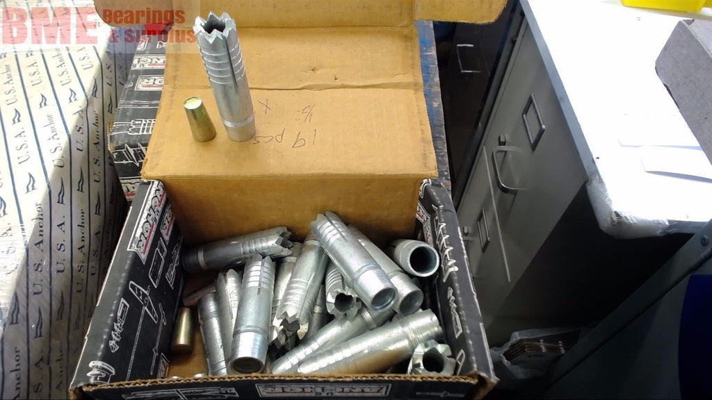 1 BOX 19-- US ANCHOR CONCRETE SELF DRILLING ANCHORS, 1/2"