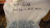 LOT OF 1.2 LBS 4X10 X 5/16 SLOTTED OVAL HEAD SCREWS