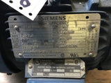 SIEMENS RGZZSSD 2 HP AC MOTOR 230/460 VOLTS, 3495 RPM, 2P, 145T FRAME,