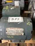 LELAND CB6T34DR2A 1 HP AC MOTOR 208-230/460 VOLTS, 3450 RPM, 2P, 56 FRAME