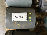 LELAND M643 CB6T34DR2A .5 HP AC MOTOR 208-230/460 VOLTS, 3500 RPM, 2P,