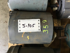 LELAND M643 CB6T34DR2A .5 HP AC MOTOR 208-230/460 VOLTS, 3500 RPM, 2P,