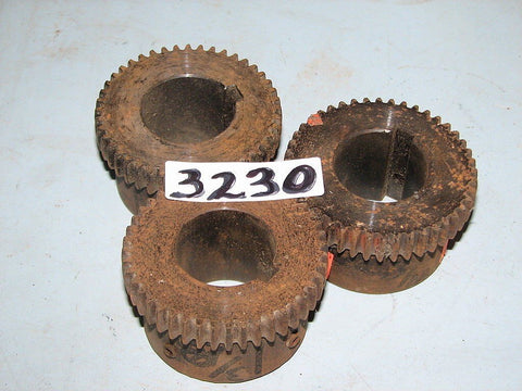 3 Nyflex Coupling Halve Sprockets 1 3/8" Bore   New