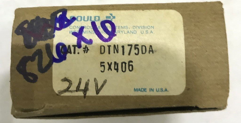 GOULD DTN175DA 5X406 24V LOT OF 3