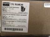 DAYTON 52JE35 AC PARALLEL SHAFT GEARMOTOR 1/100HP 115V