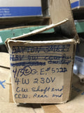 GENERAL ELECTRIC 413 MOTOR 4W 230V