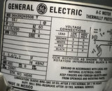 GENERAL ELECTRIC H646 5KH39QN9508 MOTOR 1/3HP 115/230V 1725RPM 1PH 60HZ 5.4/2.7A