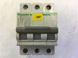 SCHNEIDER C10 BREAKER 415 VOLTS, 50 HZ 3 POLE