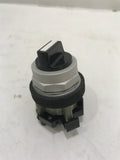 CUTLER HAMMER HHT8JBH1D 30MM 3 POS SELECTOR SWITCH INCLUDES HT8GR1 GROUNDING KIT