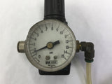 DIXON R08-02R MINI REGULATOR W/ GAUGE AND ATTACHMENTS