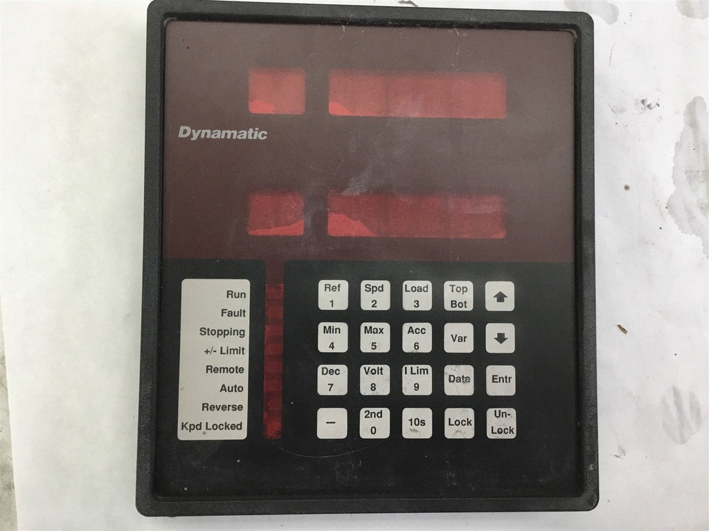 DYNAMATIC OPERATOR INTERFACE DISPLAY KEYPAD CONTROL PANEL