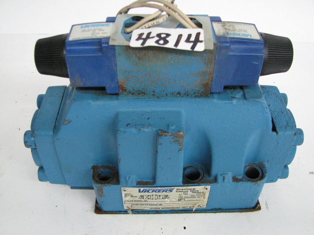 Vickers Directional Control Valve Dg5S88Cmwb20, Pilot Valve Dg4V369Cmwb40,633741