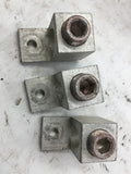 LOT OF 3---2-600 KCMIL LUGS 550 IN/LBS