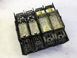 LOT OF 4--SIEMENS 3NE8018 63 AMP FUSES IN FUSE BLOCK