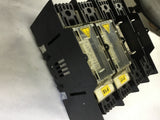 LOT OF 4--SIEMENS 3NE8018 63 AMP FUSES IN FUSE BLOCK