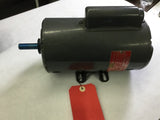 GENERAL ELECTRIC 5KC39RG3385 1 HP AC MOTOR 230 VOLTS, 3450 RPM, 2P, SINGLE PHASE