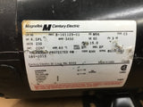 MAGNETEK 8-165129-01 4 SPL HP AC MOTOR 230 VOLTS, 3450 RPM, 2P, SINGLE PHASE