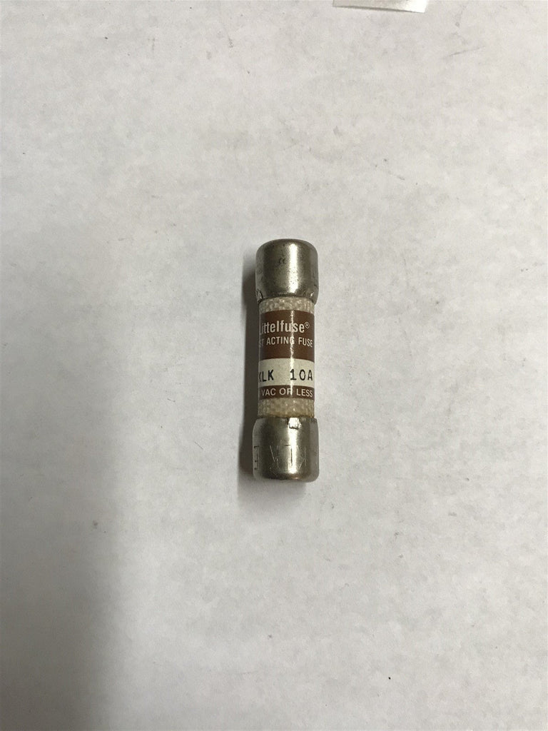 LITTELFUSE KLK 10 MIDGET FUSE 600V LOT OF 3