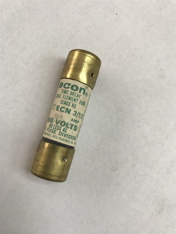 ECON ECN 3/10 FUSE LOT OF 3