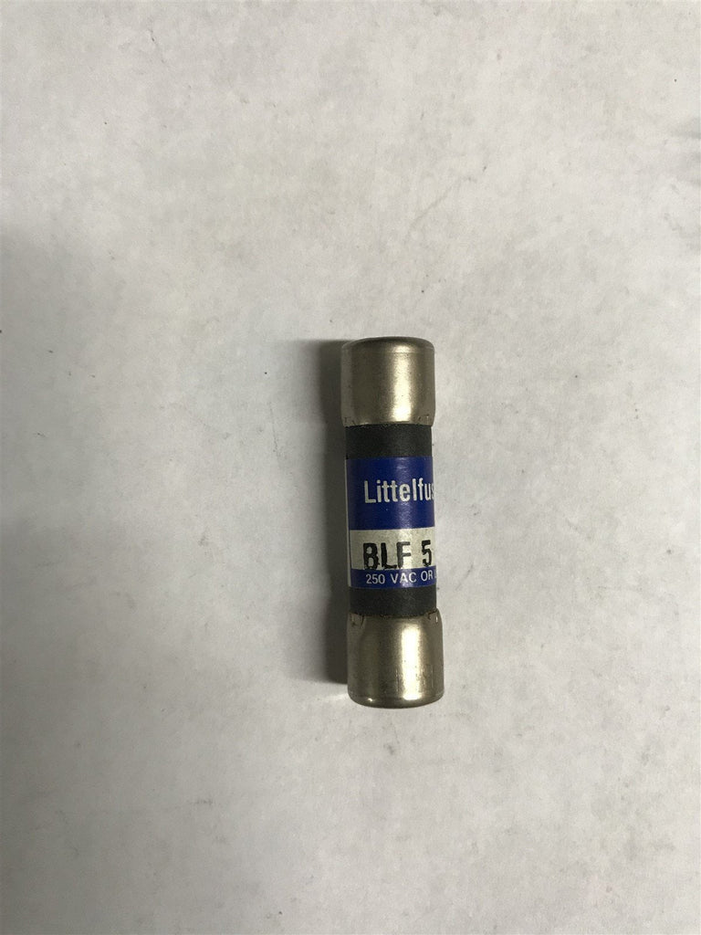 LITTELFUSE BLF 5 LOT OF 5 FUSES