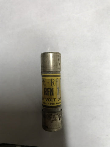 ECONOMY RFN 7 FUSES LOT OF 5