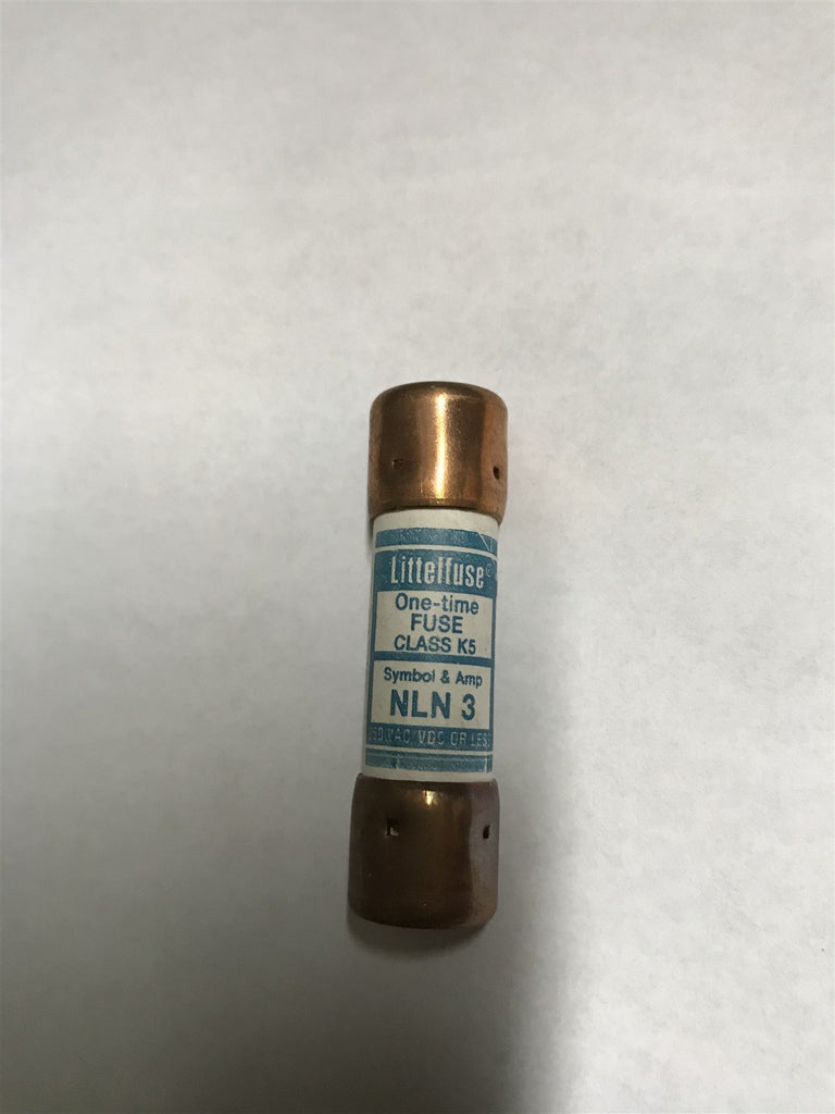 LITTELFUSE NLN 3 FUSES LOT OF 7
