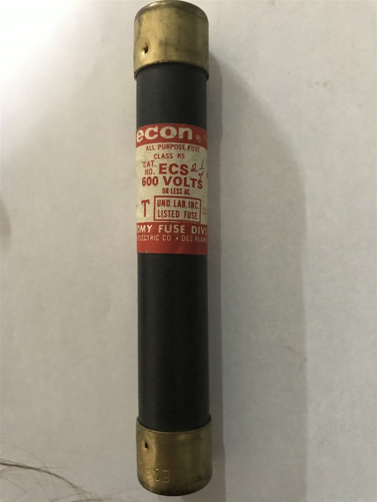 ECONOMY ECS 2 1/4 FUSE LOT OF 3