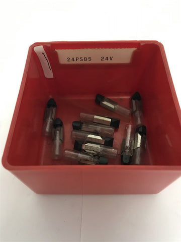 24PSB5 24V LOT OF 14 BULBS