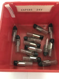 24PSB5 24V LOT OF 14 BULBS