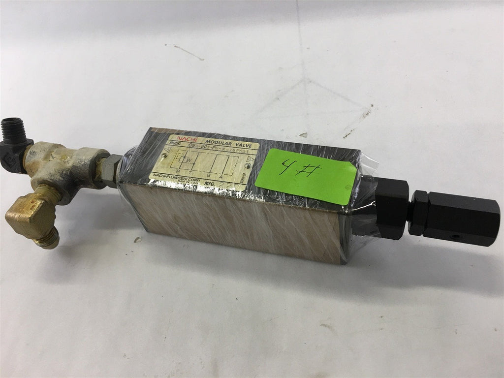 NACHI OGB-G01-PC-K-20F031 MODULAR VALVE W/ ATTACHMENTS AS PICTURED
