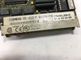 SIEMENS PC 612FB1200-F42 CONTROL BOARD