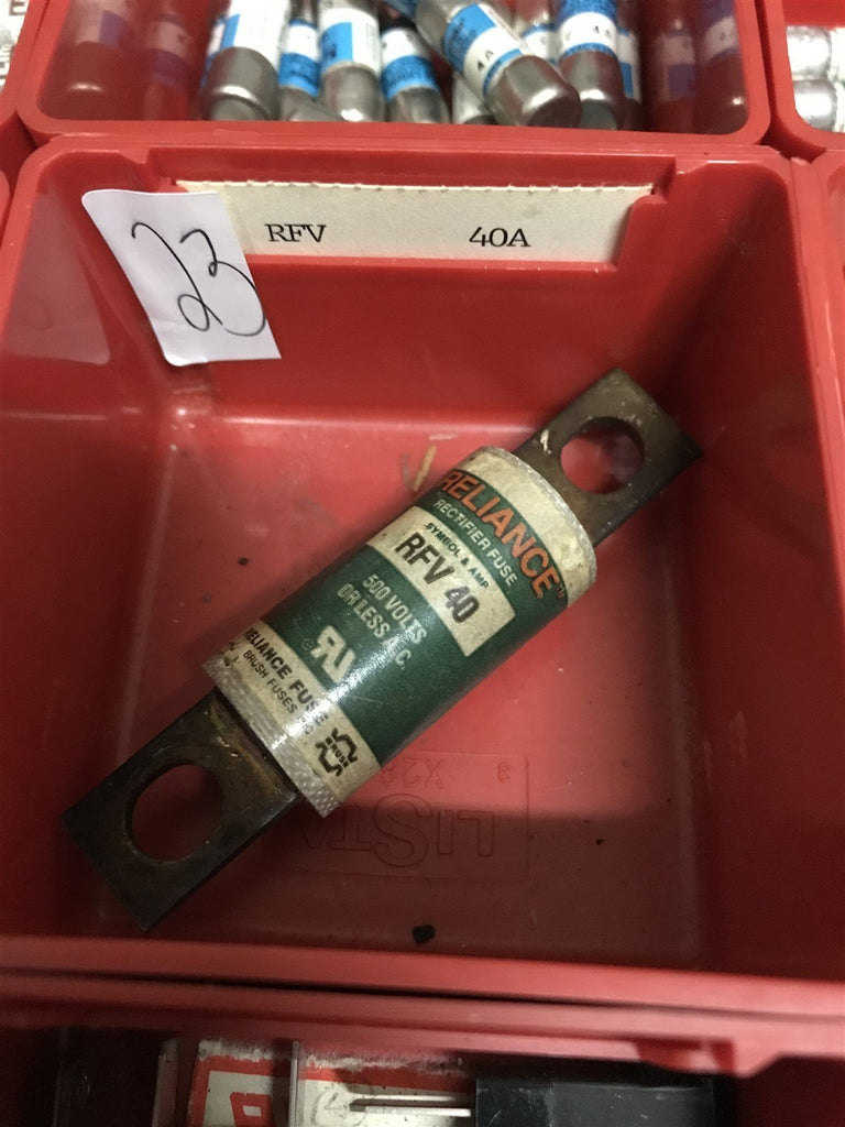 RELIANCE RFV40 RECTIFIER FUSE