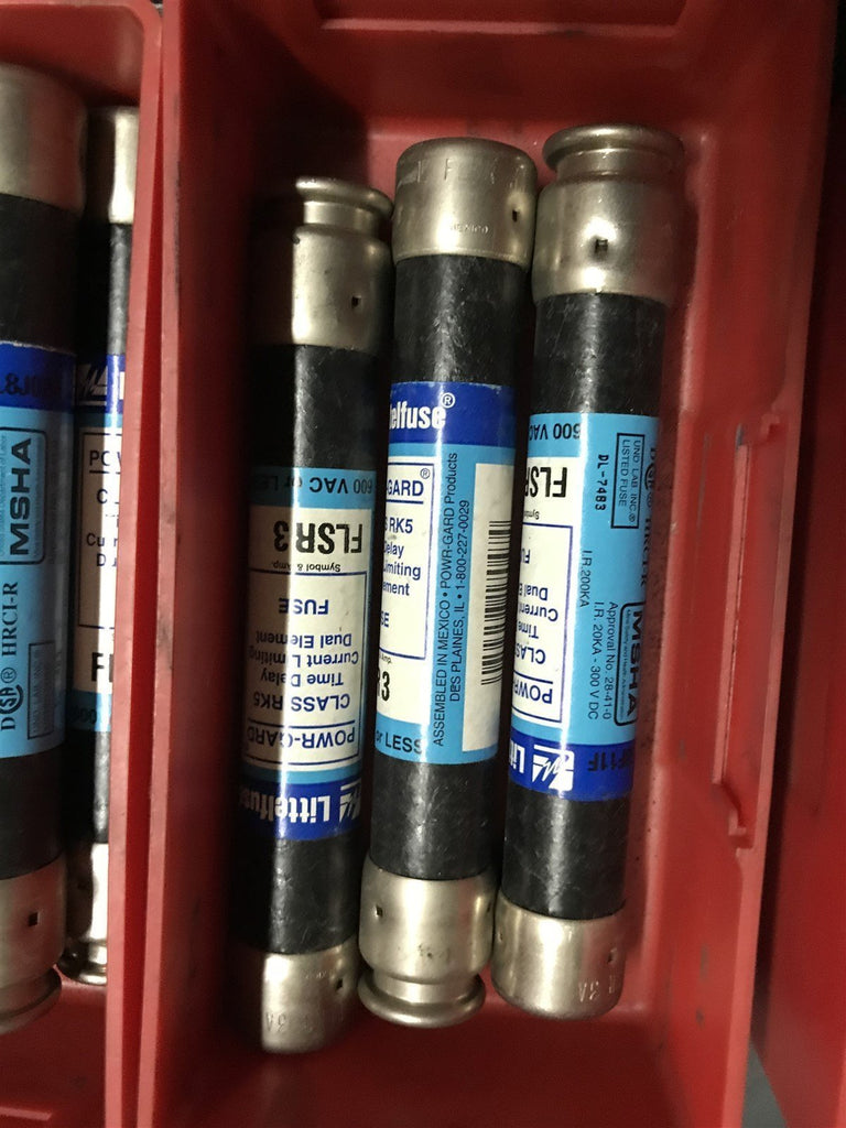 LITTELFUSE FLSR 3 LOT OF 3 FUSES