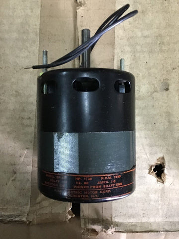 AJAX SP-4-F MOTOR 1/40 HP 1 PH 115 V 1550 RPM