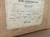 AJAX SP-7-E 1/70 HP MOTOR 115 VOLTS, SINGLE PHASE 1550 RPM 60 HZ .70 AMPS