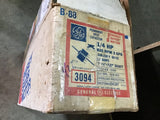 GENERAL ELECTRIC 3094 1/4 HP HVAC MOTOR 208-230 VOLTS 825 RPM 3 SPEED