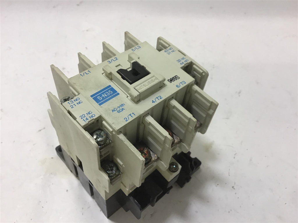MITSUBISHI S-N35 MAGNETIC CONTACTOR 440 VOLT @20 HP