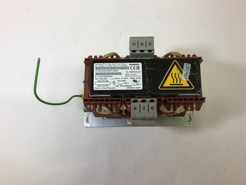 SIEMENS 6SL3000-0CE21-6AA0 LINE REACTOR FOR 16 KW SMART LINE MODULE